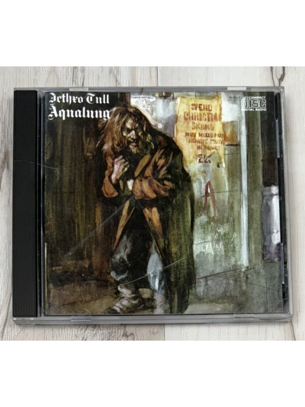 Aqualung by Jethro Tull (CD, 1984, Chrysalis) Classic Rock F2 21044 Tested